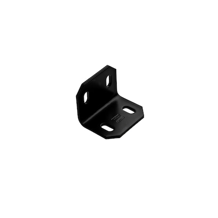 National Hardware National Hardware 2.4 in. H X 3 in. W X 0.188 in. D Black Carbon Steel Inside/Outside Square Corner N351-495